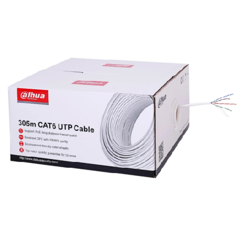 Dahua DH-PFM920I-6UN-C-V2 CAT6 UTP Cable (305M)